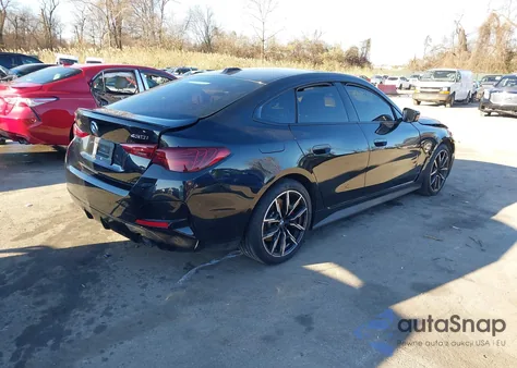 2025 BMW 430I Gran Coupe xDrive z USA, uszkodzony, nr VIN WBA33FB04SFU52986